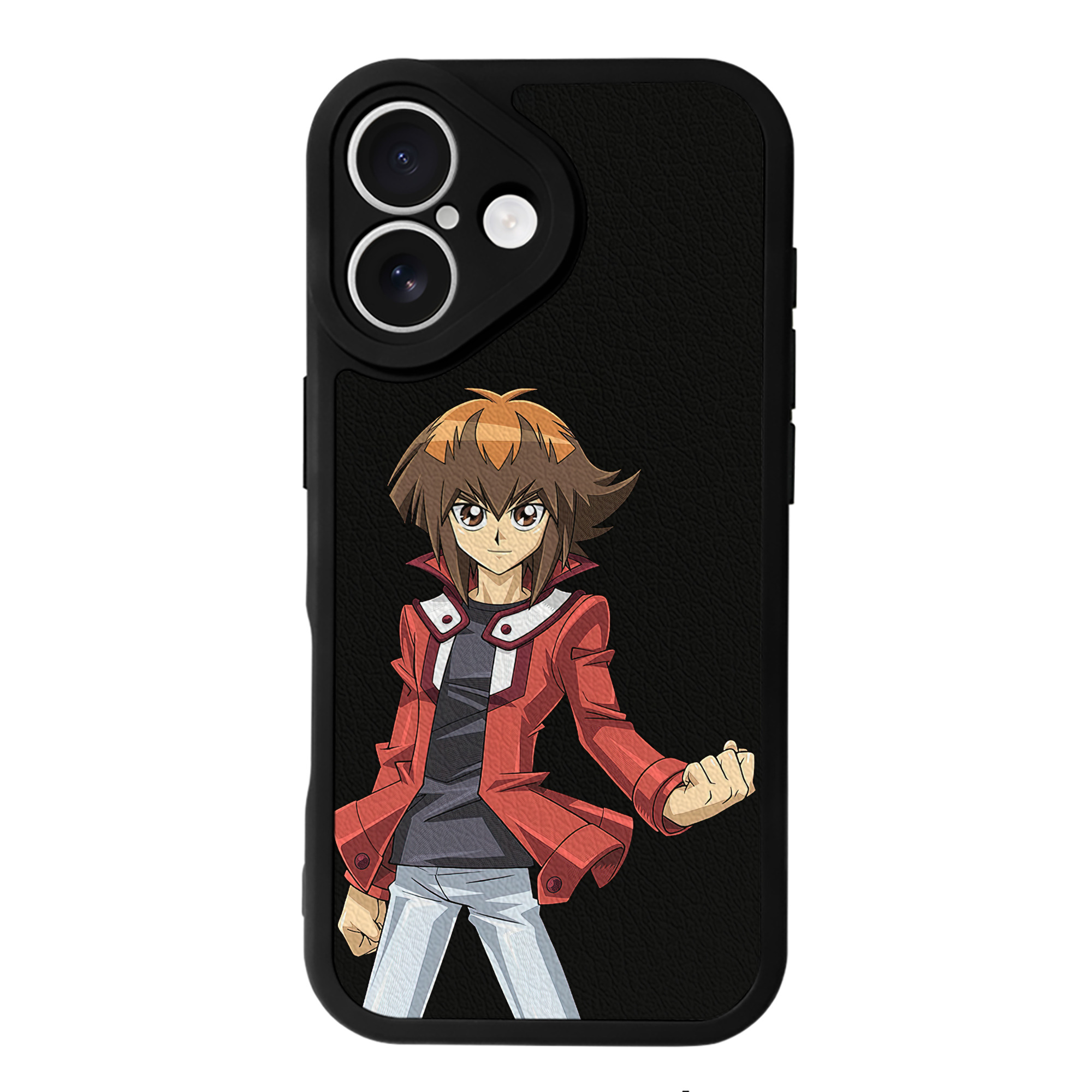 遊☆戯☆王 Yu-Gi-Oh! 【iPhone 16シリーズ対応】シリコンスマホケース（レザー調） 材質：シリコン